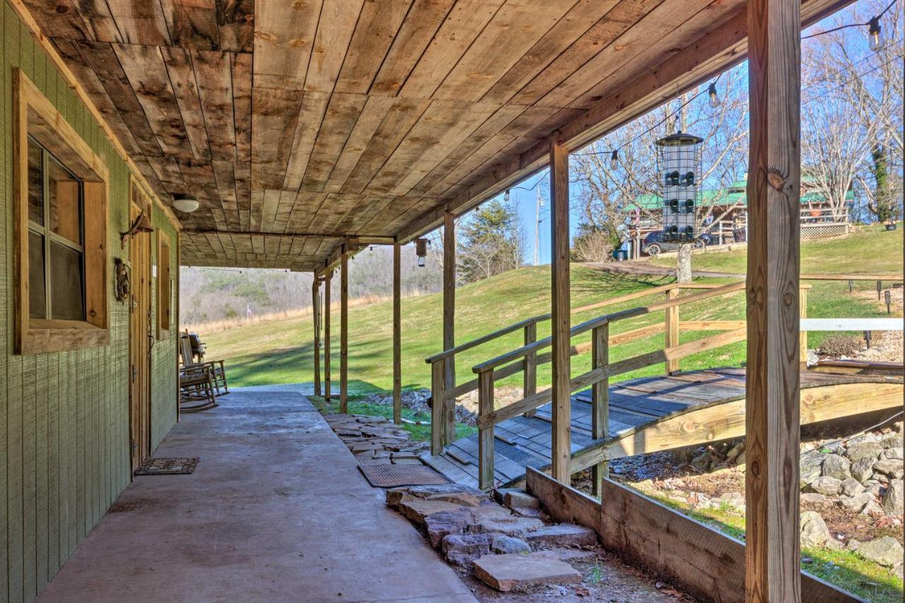 Pet-Friendly Blue Ridge, Cherokee Forest Retreat! Greeneville Eksteriør bilde