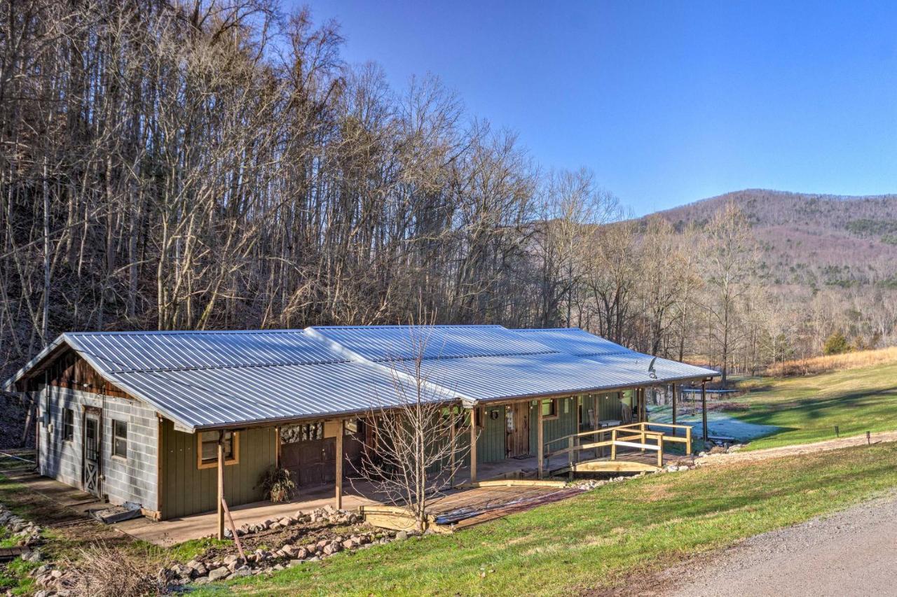 Pet-Friendly Blue Ridge, Cherokee Forest Retreat! Greeneville Eksteriør bilde